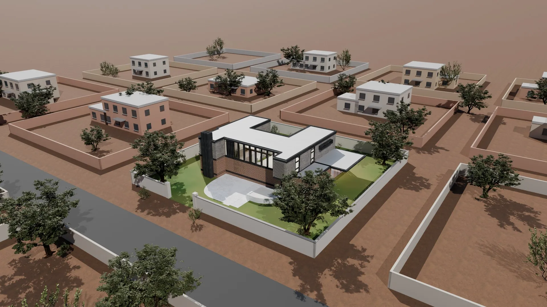 Rendu ZAAKA : la villa dans son quartier
